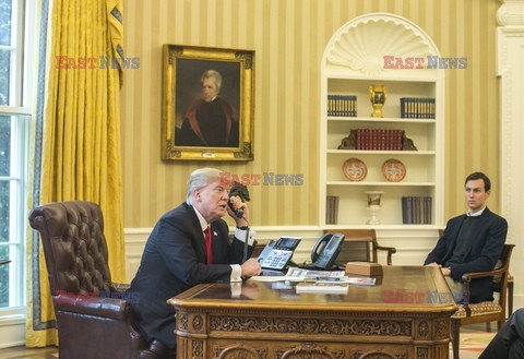 Donald Trump rozmawia telefonicznie z przywódcami państw 