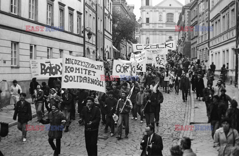 Strajki i demonstracje Solidarności