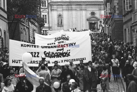 Strajki i demonstracje Solidarności