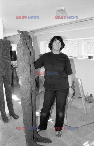 Magdalena Abakanowicz i jej rzeźby