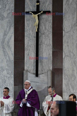 Msza Święta w Środę Popielcową pod przewodnictwem Papieża Franciszka