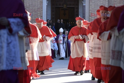 Msza Święta w Środę Popielcową pod przewodnictwem Papieża Franciszka