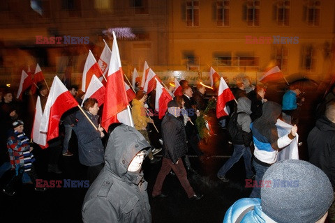 Obchody Dnia Żołnierzy Wyklętych w Bydgoszczy - Hollandse Hoogte