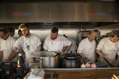 Londyńska restauracja wastED serwująca dania z odpadków - Eyevine