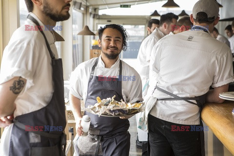 Londyńska restauracja wastED serwująca dania z odpadków - Eyevine