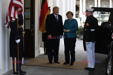 Angela Merkel w Białym Domu