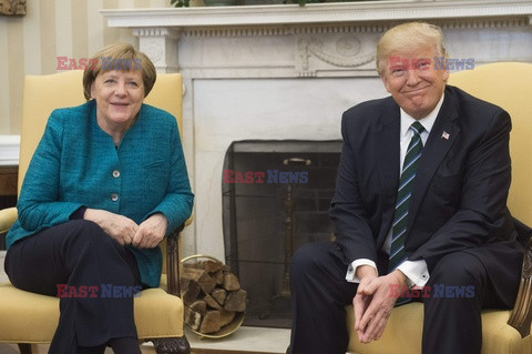 Angela Merkel w Białym Domu