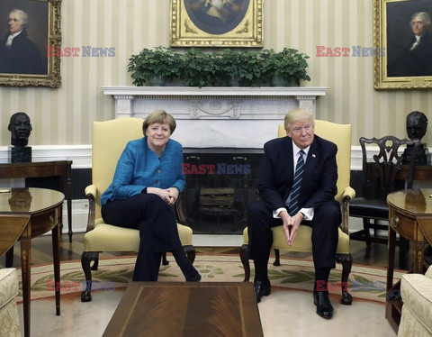 Angela Merkel w Białym Domu