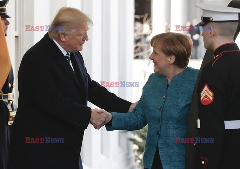 Angela Merkel w Białym Domu