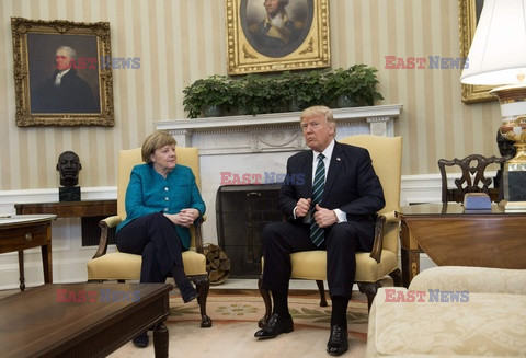 Angela Merkel w Białym Domu