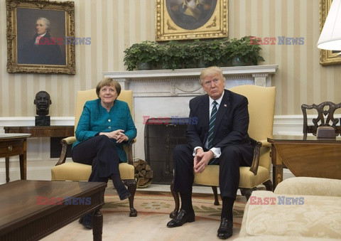 Angela Merkel w Białym Domu