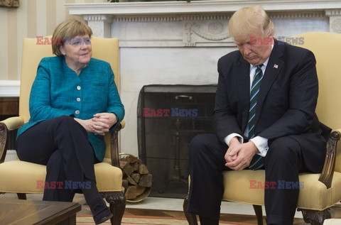 Angela Merkel w Białym Domu