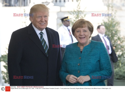 Angela Merkel w Białym Domu