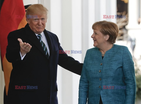 Angela Merkel w Białym Domu