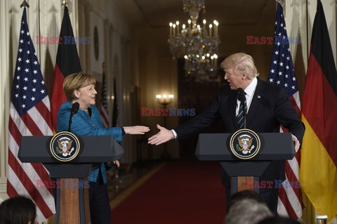 Angela Merkel w Białym Domu