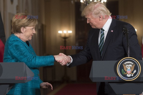 Angela Merkel w Białym Domu