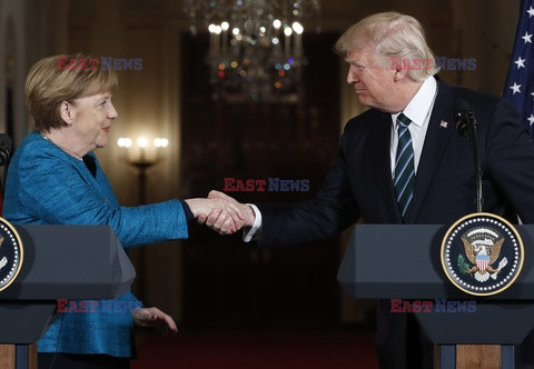 Angela Merkel w Białym Domu