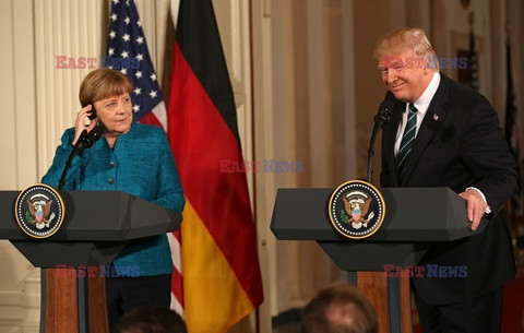 Angela Merkel w Białym Domu