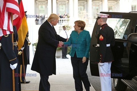 Angela Merkel w Białym Domu