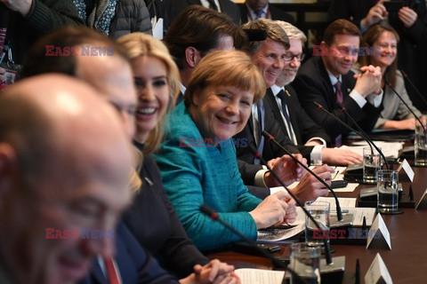 Angela Merkel w Białym Domu