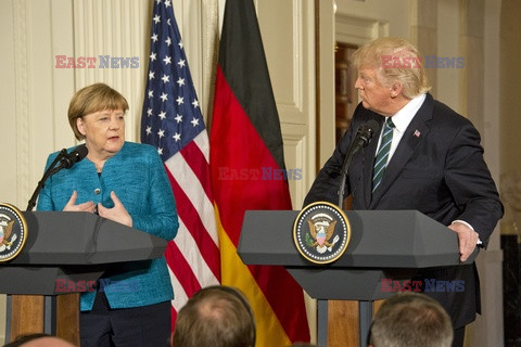 Angela Merkel w Białym Domu