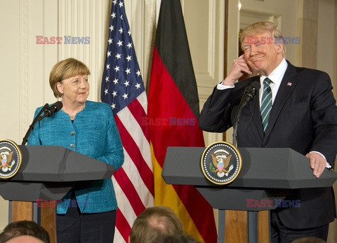 Angela Merkel w Białym Domu