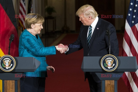 Angela Merkel w Białym Domu