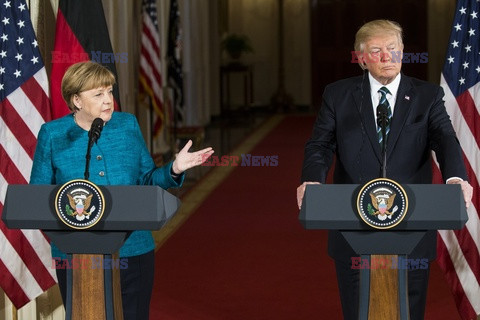 Angela Merkel w Białym Domu