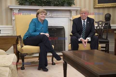 Angela Merkel w Białym Domu