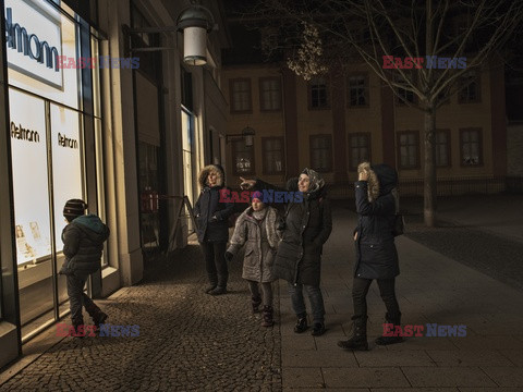 Uchodźcy w niemieckim Weimarze - NYT