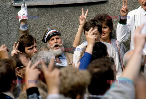 Strajki i demonstracje Solidarności