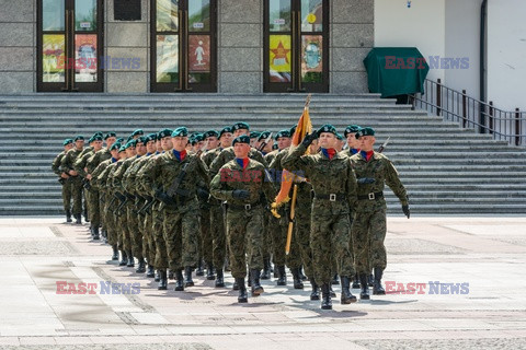 Pierwsze przysięgi żołnierzy Wojsk Obrony Terytorialnej