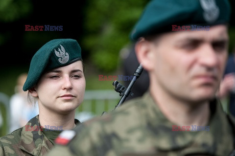 Pierwsze przysięgi żołnierzy Wojsk Obrony Terytorialnej