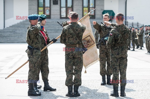 Pierwsze przysięgi żołnierzy Wojsk Obrony Terytorialnej