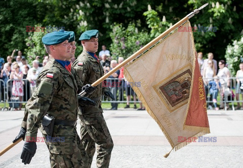 Pierwsze przysięgi żołnierzy Wojsk Obrony Terytorialnej