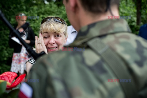 Pierwsze przysięgi żołnierzy Wojsk Obrony Terytorialnej