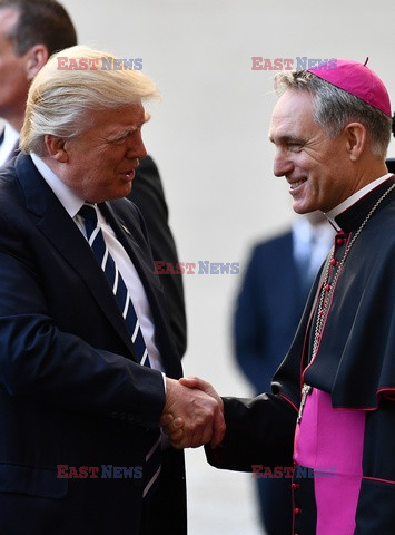 Donald Trump na audiencji u papieża Franciszka