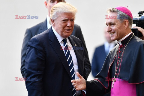 Donald Trump na audiencji u papieża Franciszka