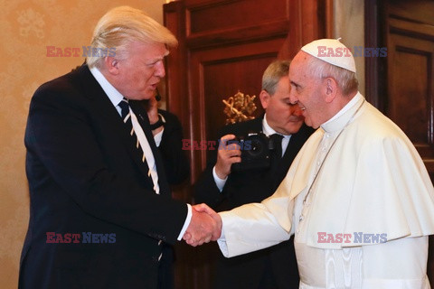 Donald Trump na audiencji u papieża Franciszka