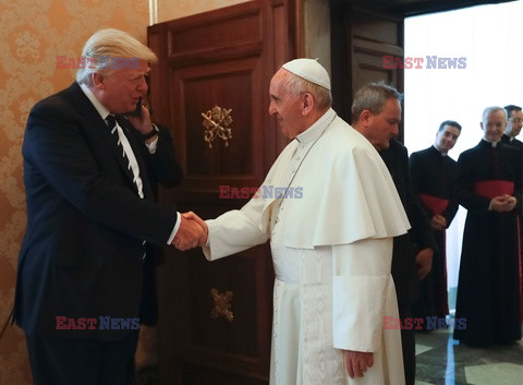 Donald Trump na audiencji u papieża Franciszka