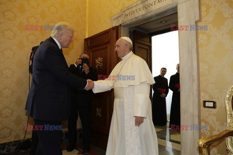 Donald Trump na audiencji u papieża Franciszka