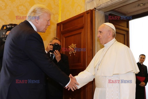 Donald Trump na audiencji u papieża Franciszka