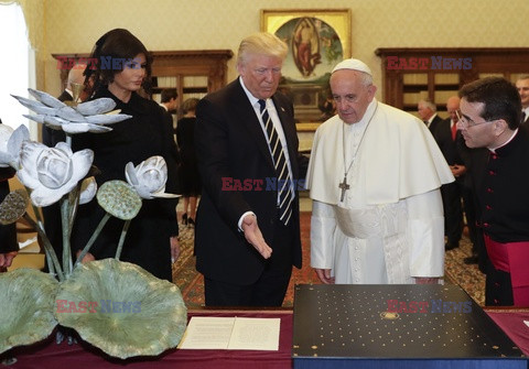 Donald Trump na audiencji u papieża Franciszka