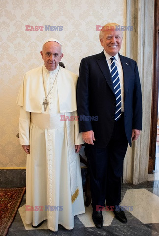 Donald Trump na audiencji u papieża Franciszka