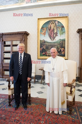 Donald Trump na audiencji u papieża Franciszka