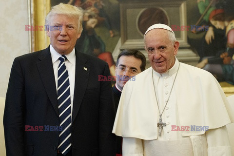 Donald Trump na audiencji u papieża Franciszka