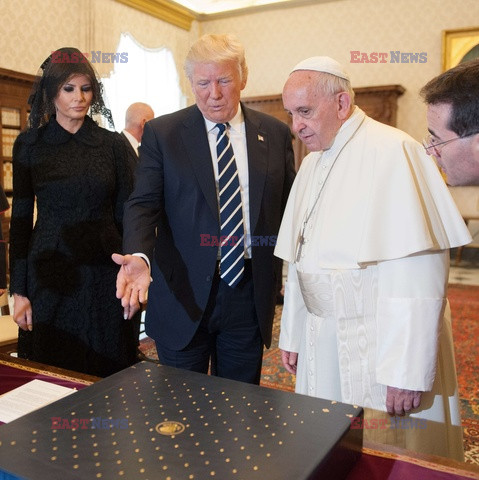 Donald Trump na audiencji u papieża Franciszka