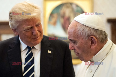 Donald Trump na audiencji u papieża Franciszka