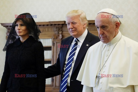 Donald Trump na audiencji u papieża Franciszka