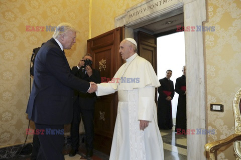 Donald Trump na audiencji u papieża Franciszka